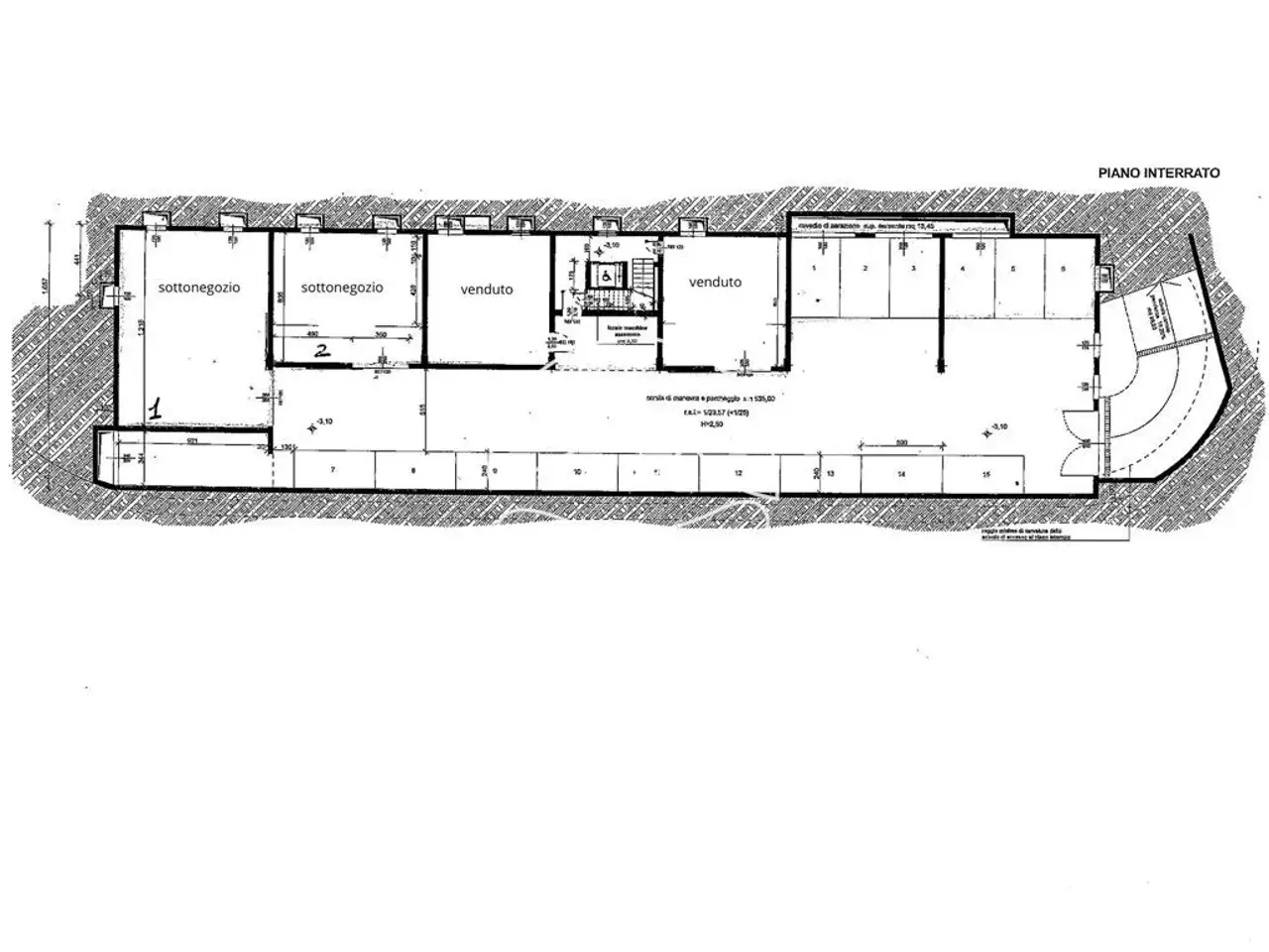 Negozio in Via Zoller, Sabbio Chiese, {3} - Planimetria 1