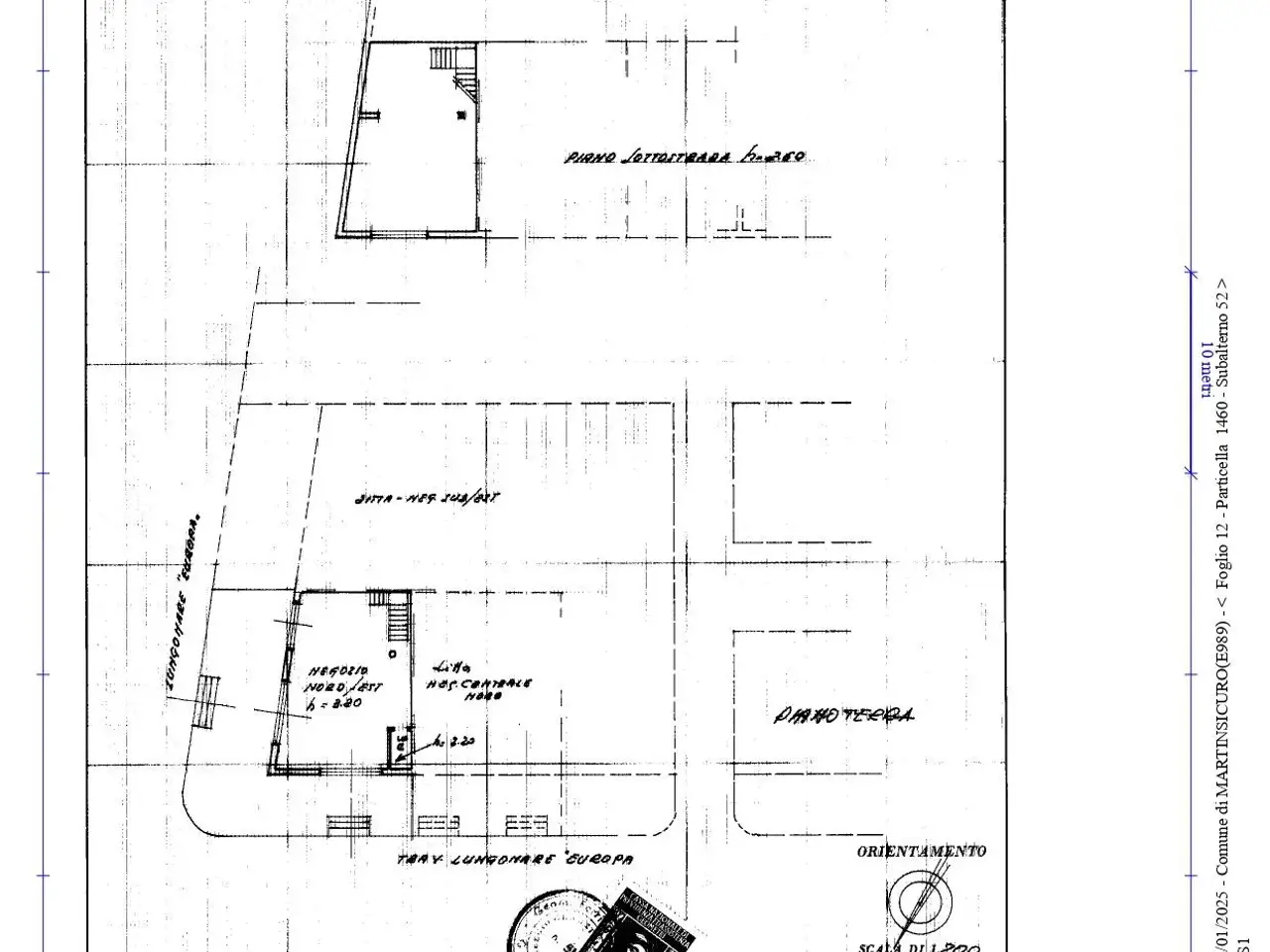 Negozio in Via Ignazio Silone 80, Martinsicuro, {3} - Planimetria 1