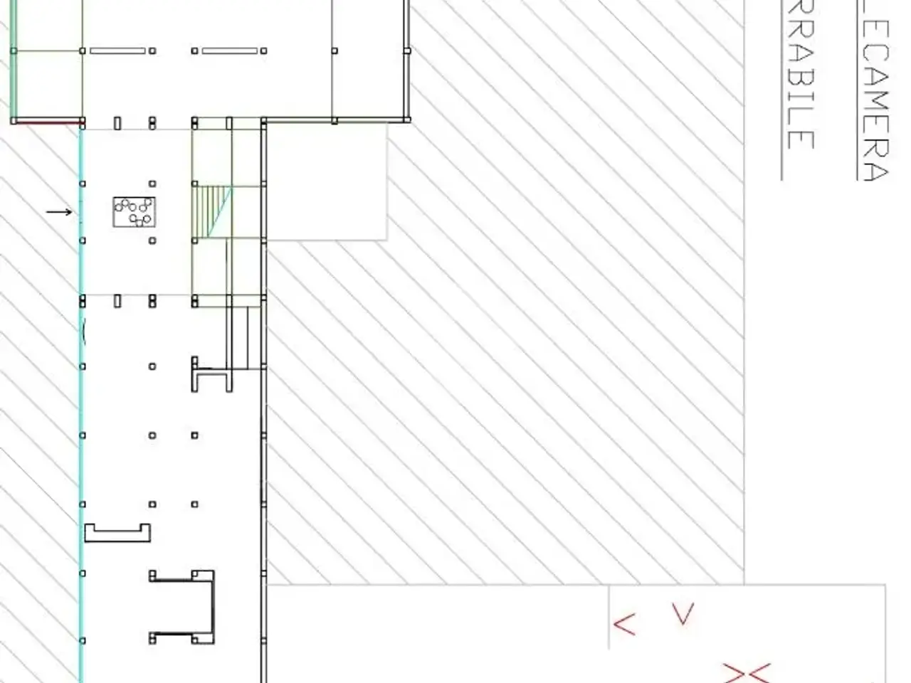 Negozio in Via Pietrasantina 2, San Giuliano Terme, {3} - Planimetria 1