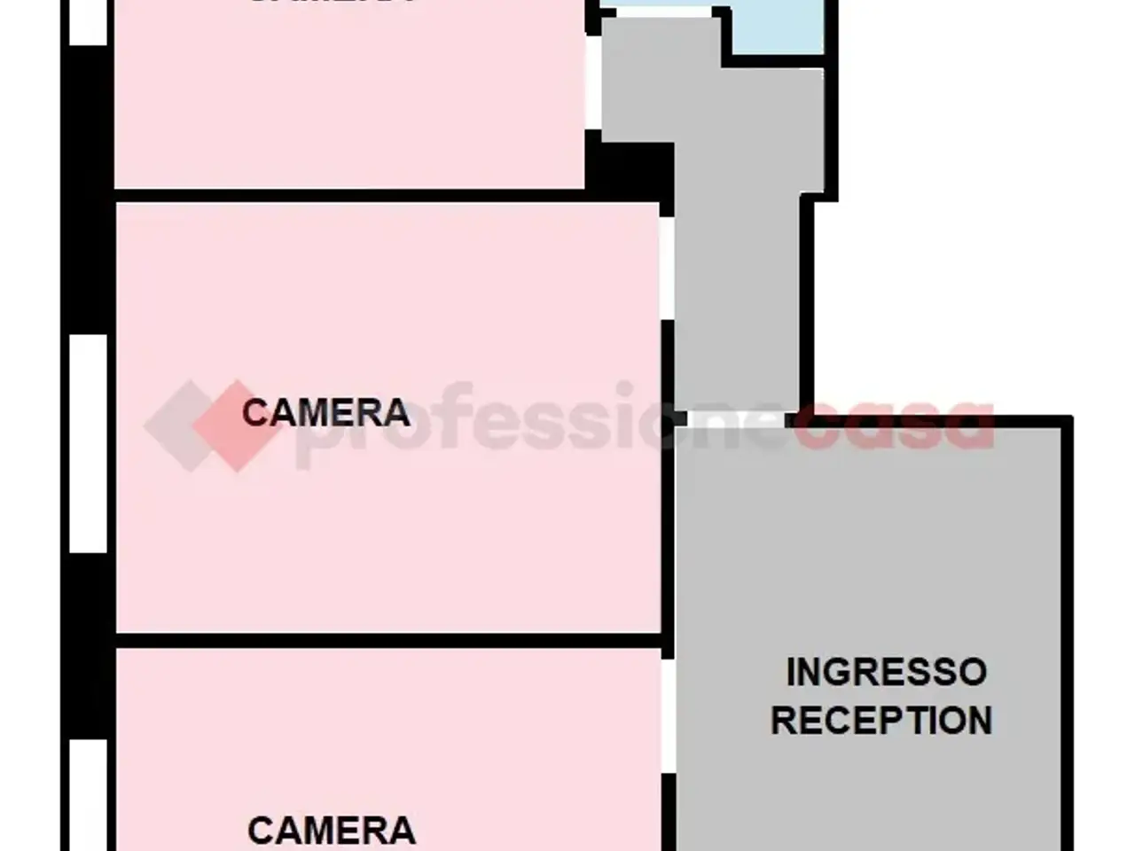 Ufficio in Via Andrea Baldi , Roma, {3} - Planimetria 1
