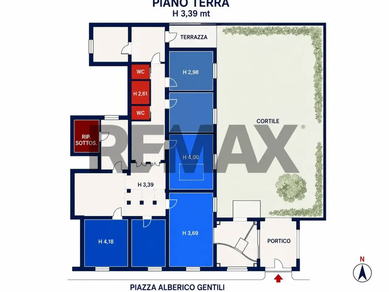 Ufficio in , Palermo, {3} - Planimetria 1