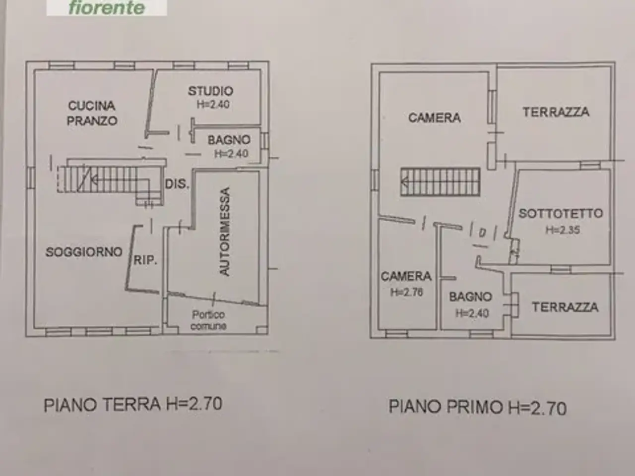 Rustico in Via De Gasperi, Limena - Planimetria 1