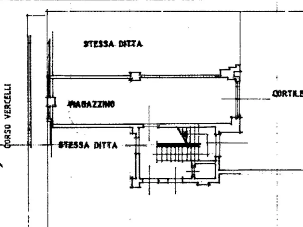 Magazzino in Corso Vercelli 276, Torino, {3} - Planimetria 1