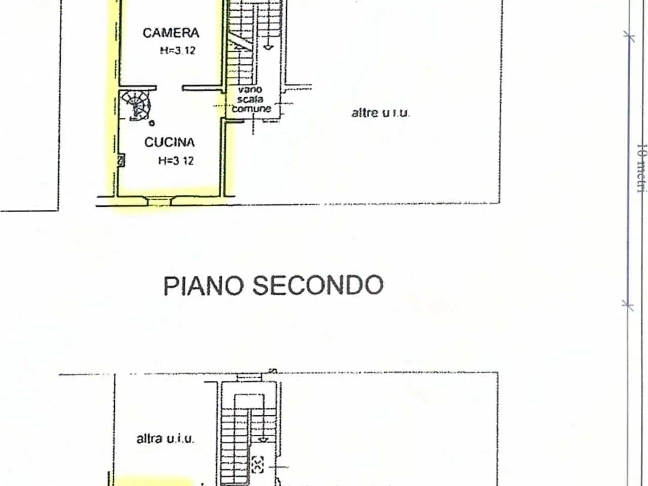 Bilocale in Via Giuseppe Mazzini, Medicina - Planimetria 1