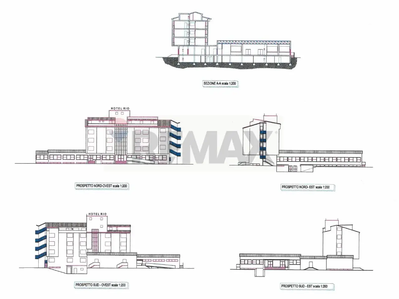 Albergo in Via Tiberina 3 Bis, Umbertide, {3} - Planimetria 1