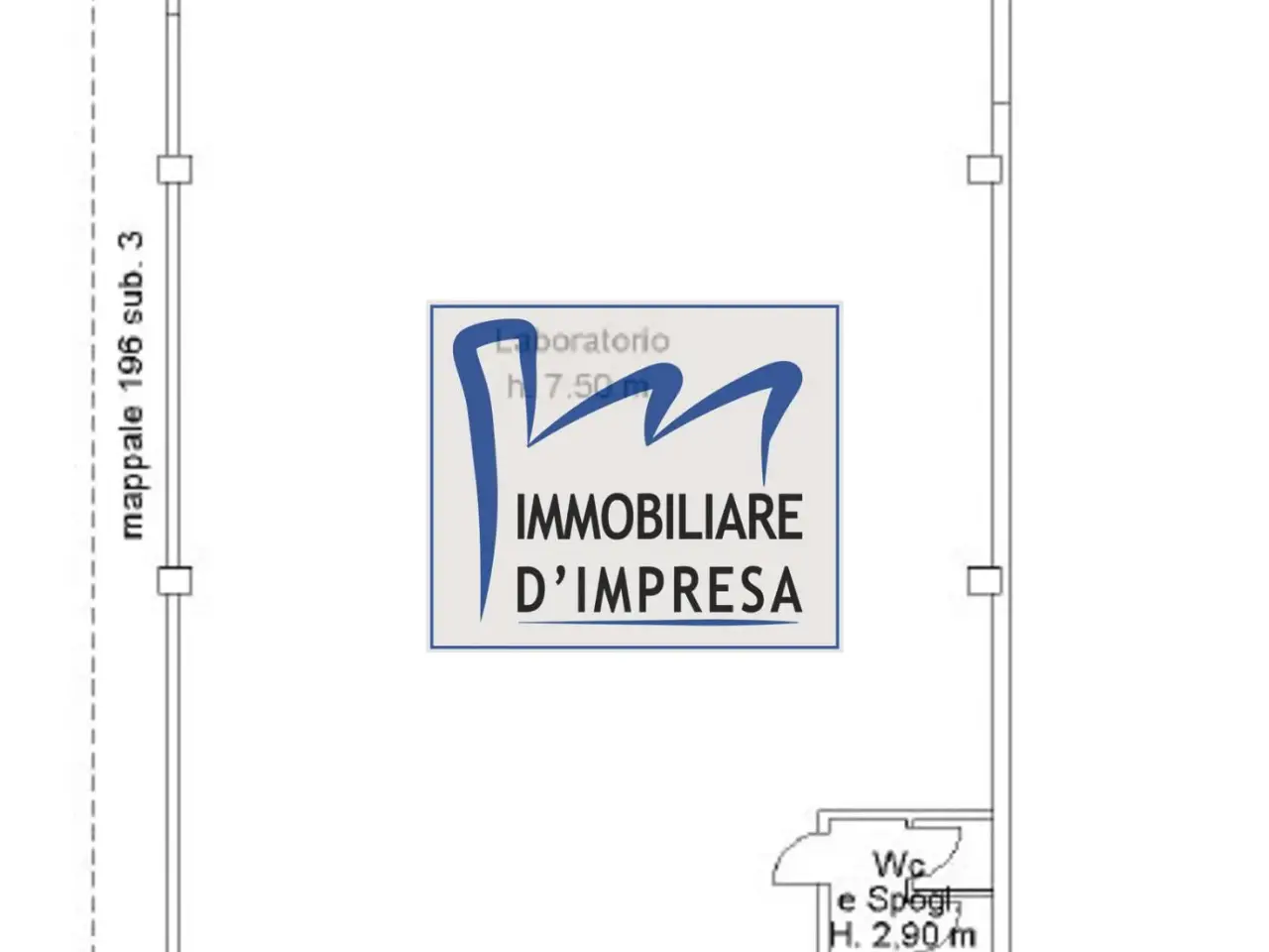 Capannone in Strada Provinciale Asolana, Torrile, {3} - Planimetria 1