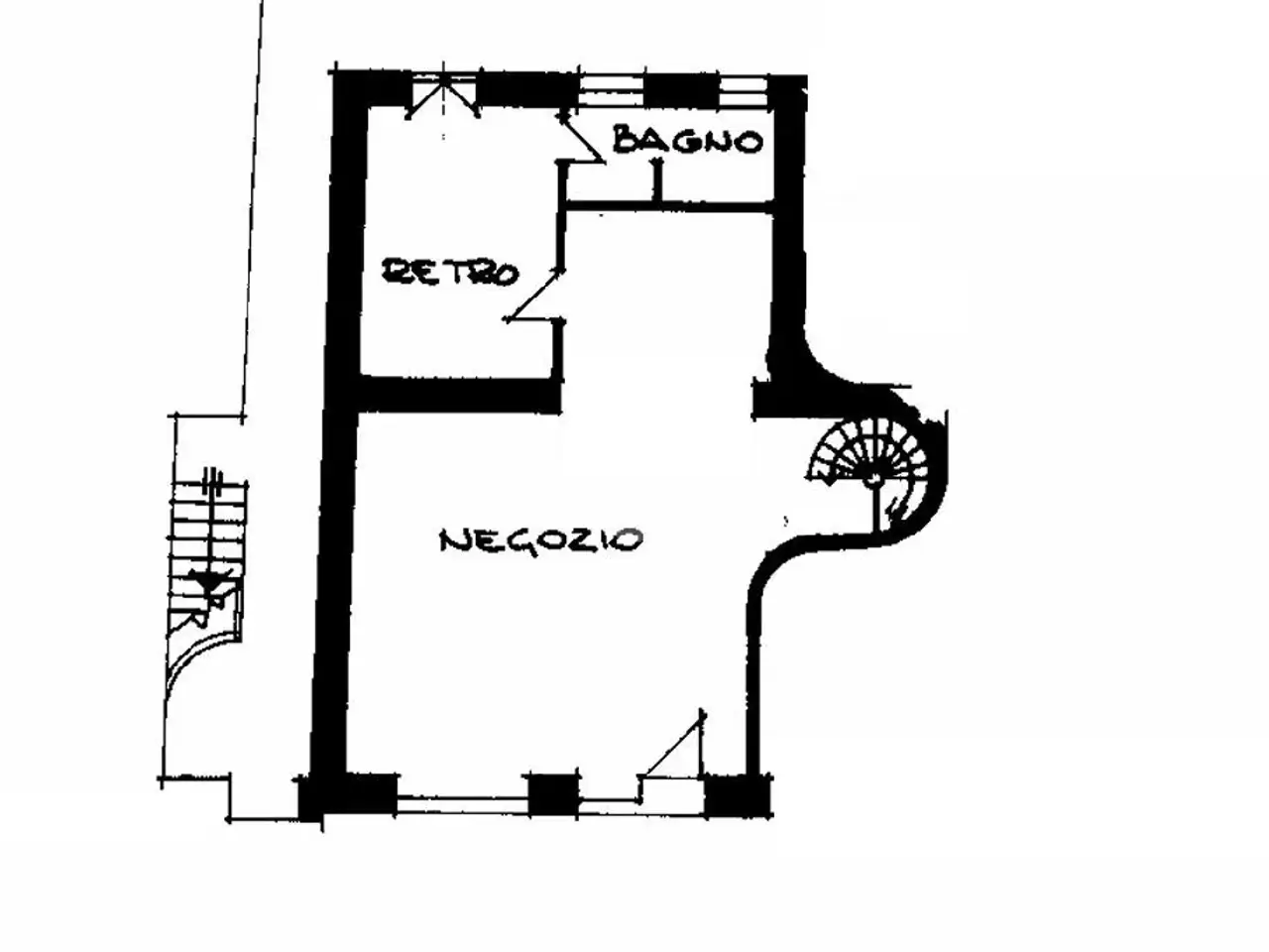 Negozio in Corso Nuova Italia 84, Santhia', {3} - Planimetria 1