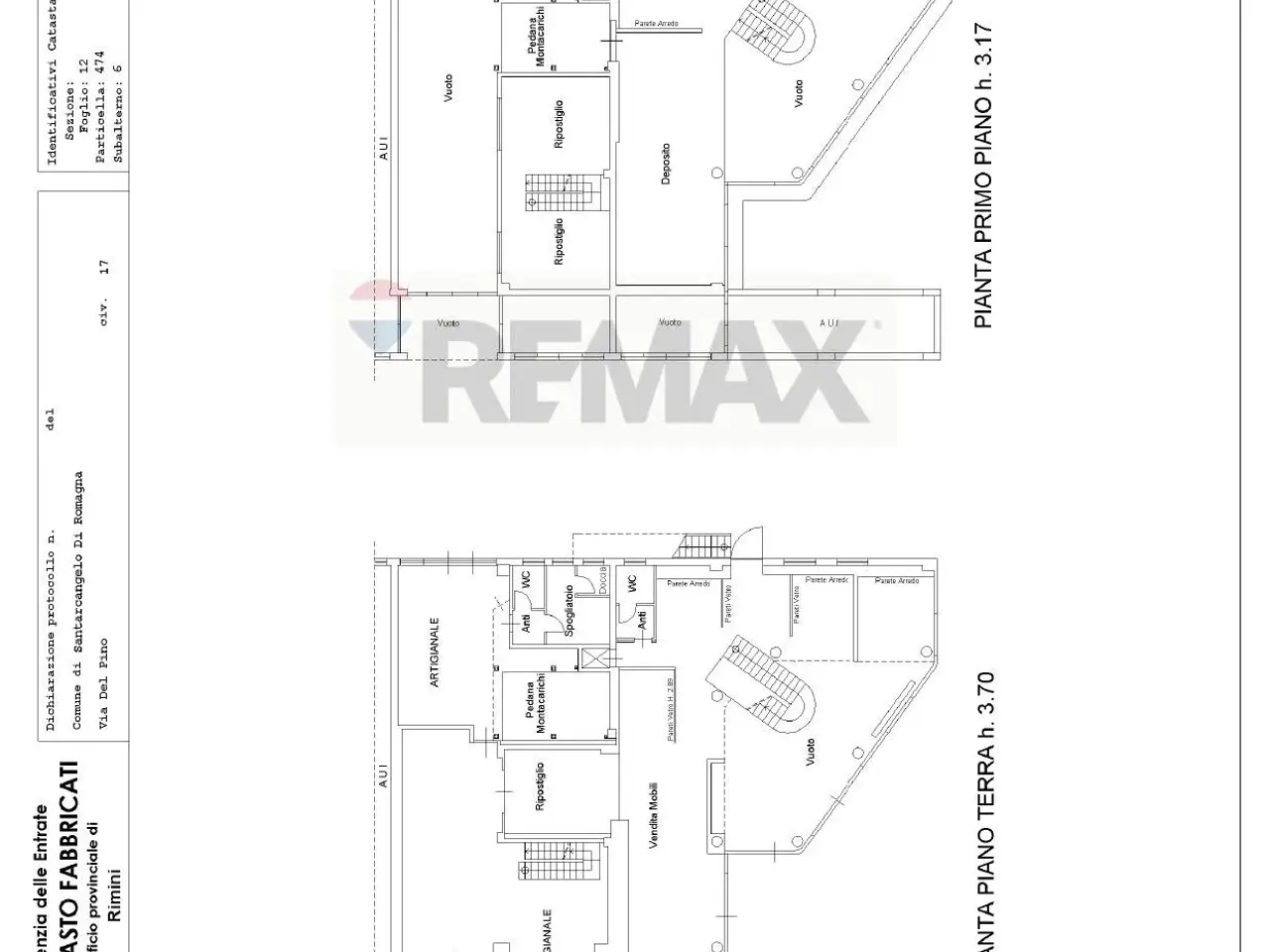 Negozio in , Santarcangelo Di Romagna, {3} - Planimetria 1