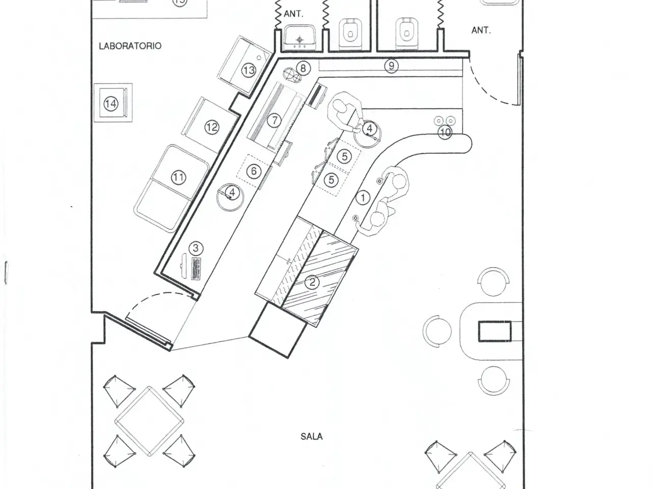 Esercizio commerciale in Corso Sicilia 72, San Cataldo, {3} - Planimetria 1