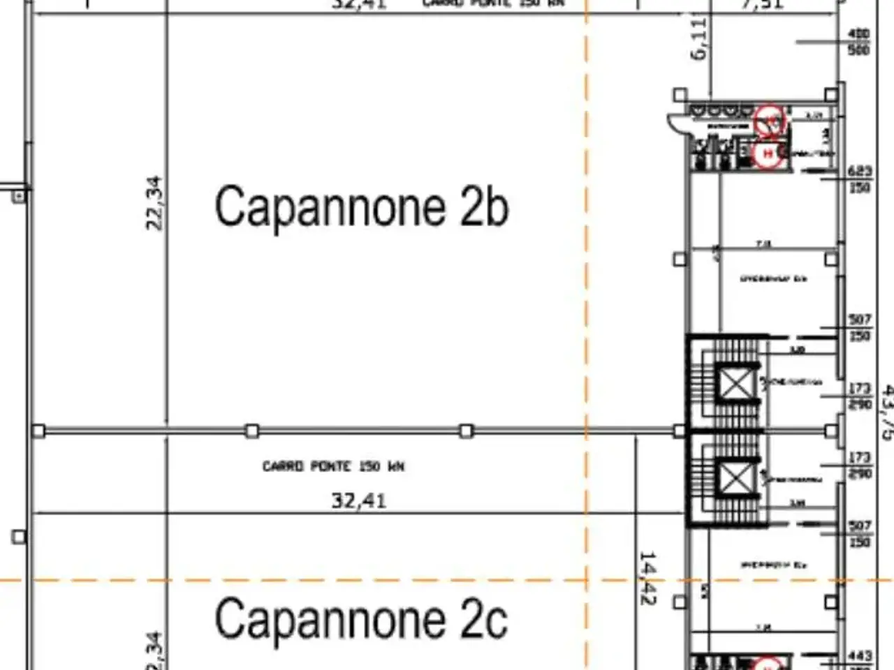 Capannone in Via Romagna, Castano Primo, {3} - Planimetria 1