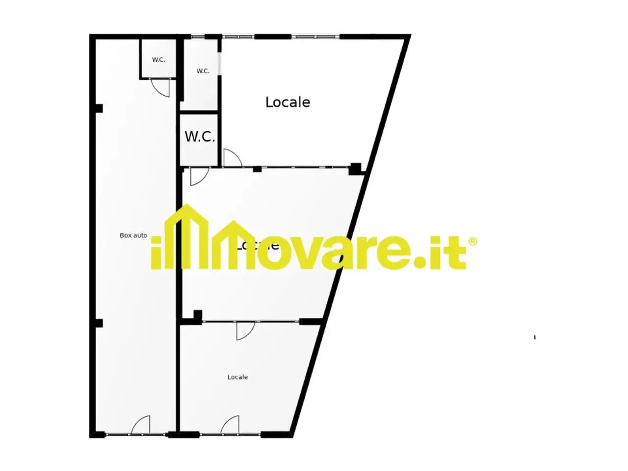 Ufficio in Via Cairoli, Giovinazzo, {3} - Planimetria 1