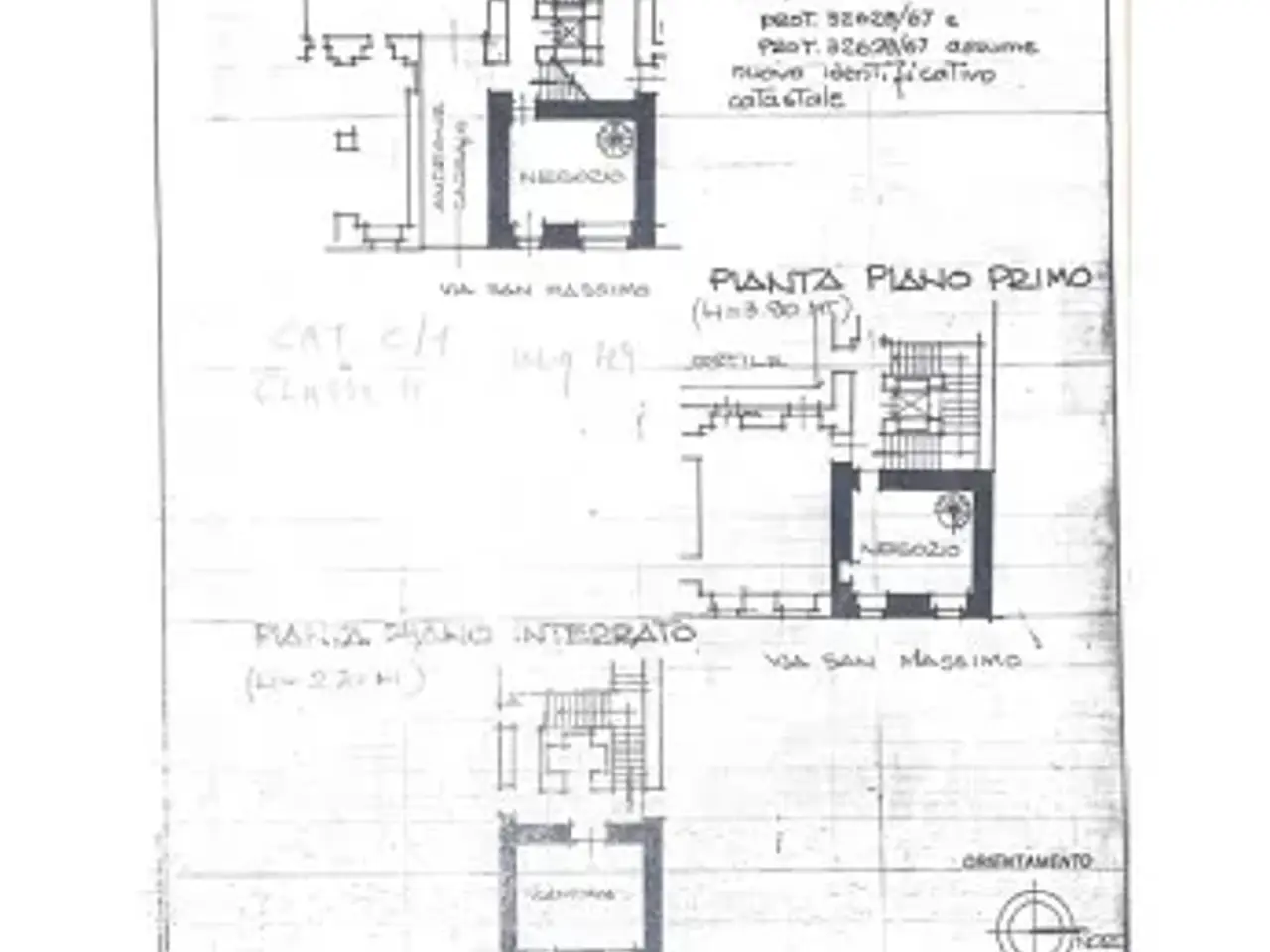 Negozio in Via San Massimo 4, Torino, {3} - Planimetria 1