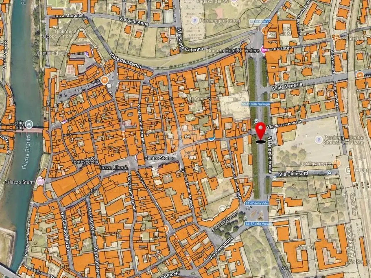 Magazzino in Strada Marchesane 176, Bassano Del Grappa, {3} - Planimetria 1