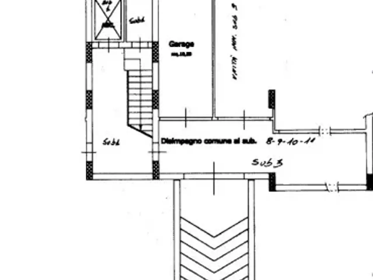 Magazzino in Via Contura, Milazzo, {3} - Planimetria 1
