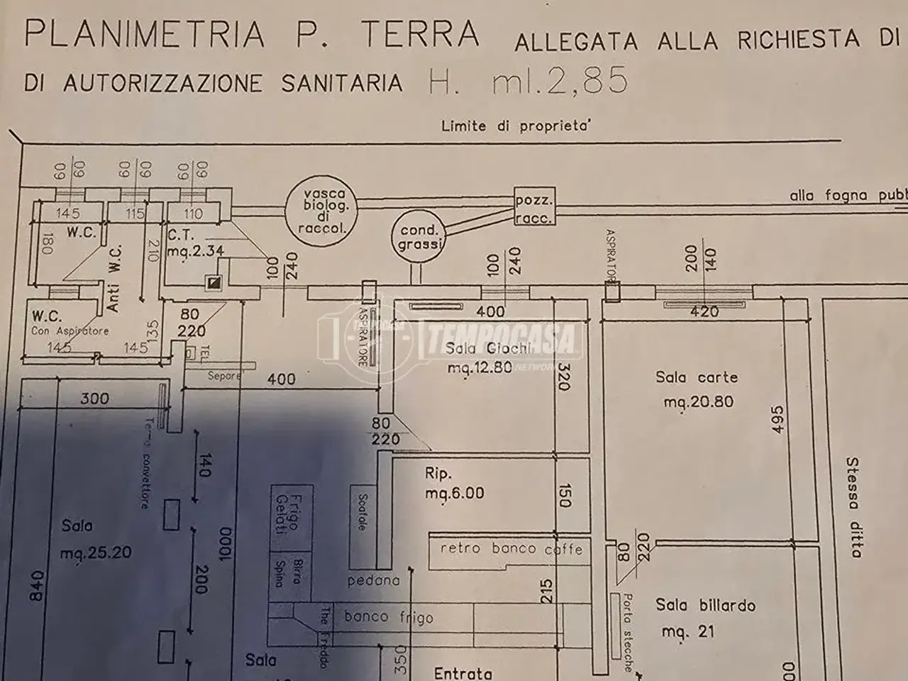 Esercizio commerciale in , Papozze, {3} - Planimetria 1