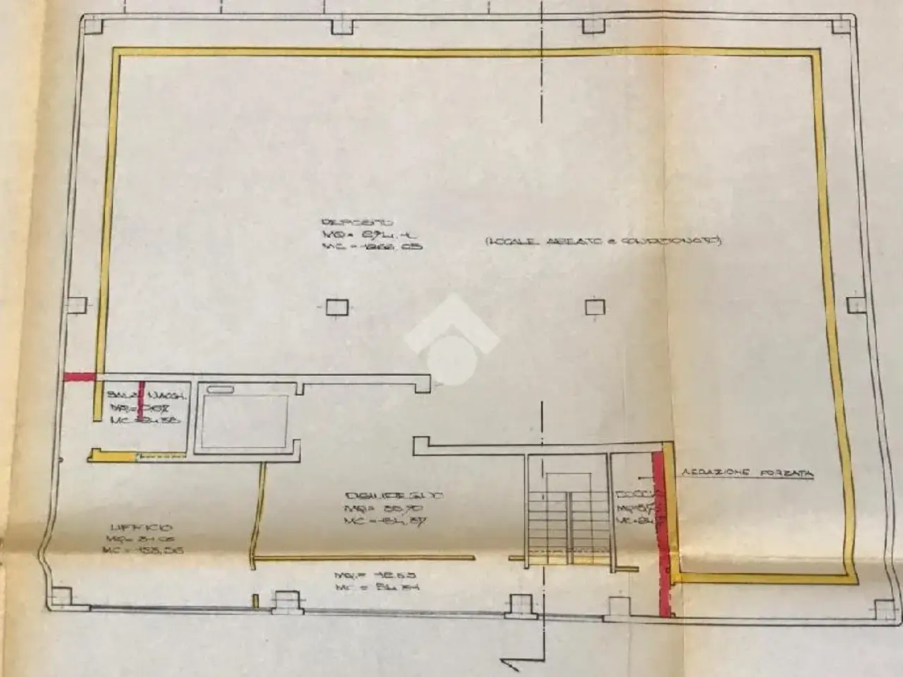 Capannone in Via G. Garibaldi 34, Albignasego, {3} - Planimetria 1