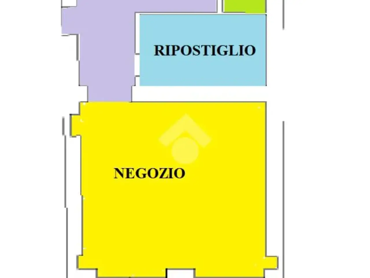 Negozio in Via Dante Alighieri 54, Alessandria, {3} - Planimetria 1