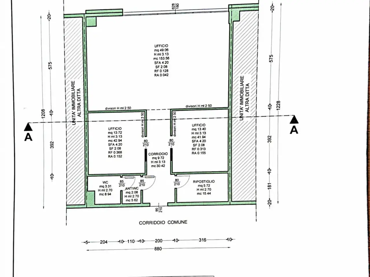 Ufficio in , Vicenza, {3} - Planimetria 1