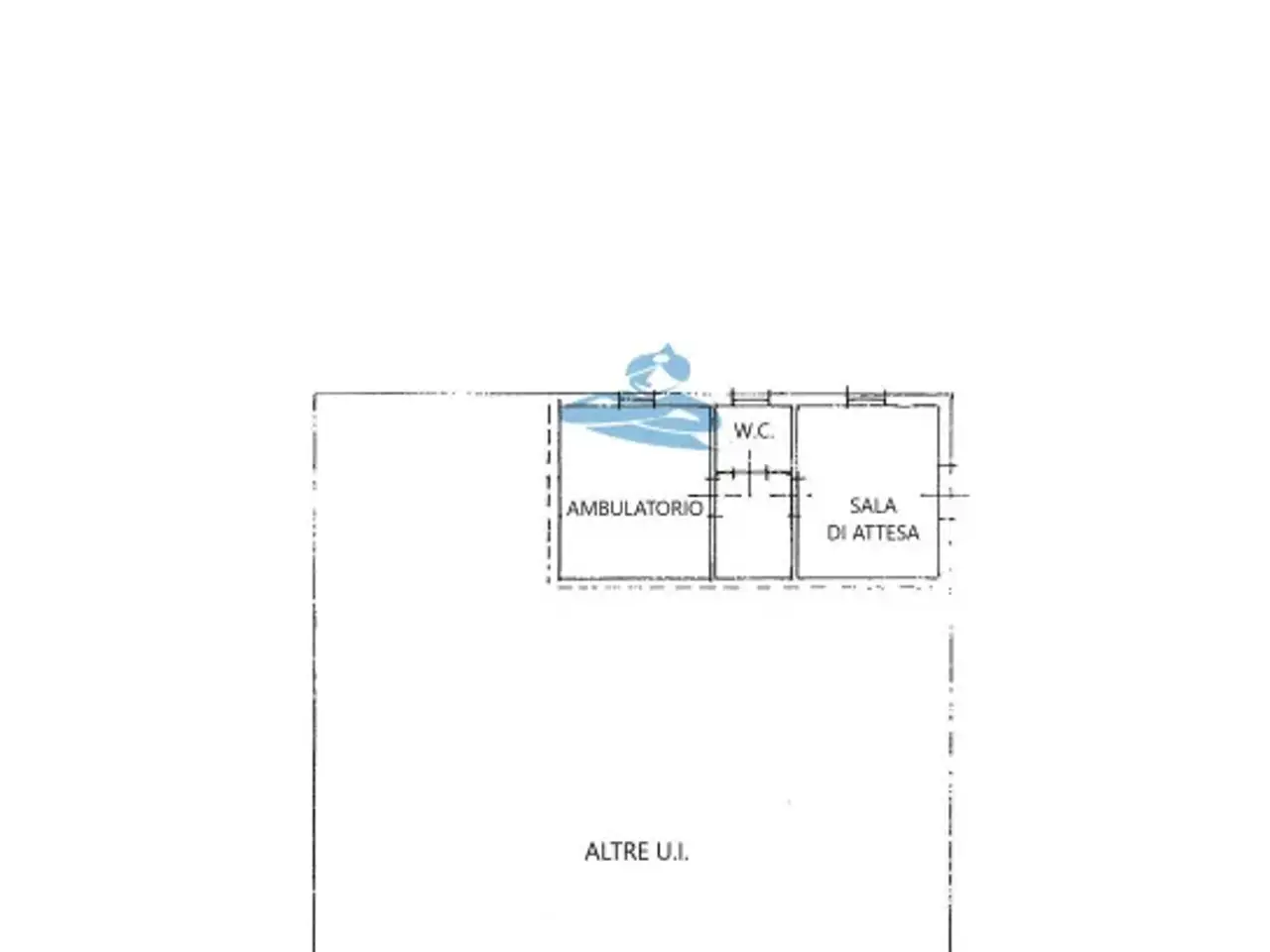 Ufficio in Via Reale 290, Ravenna, {3} - Planimetria 1