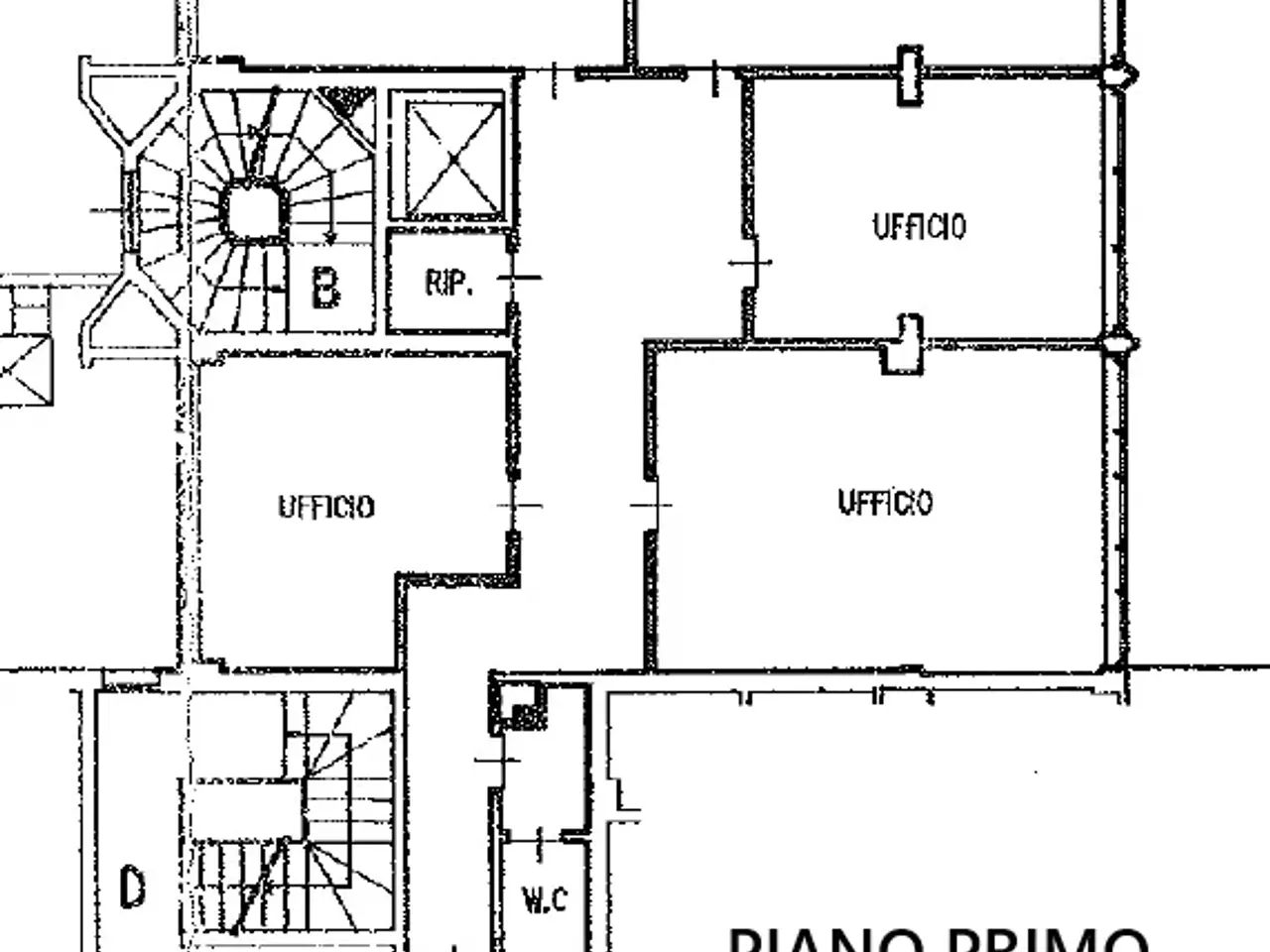 Ufficio in Via Napoli, Vicenza, {3} - Planimetria 1