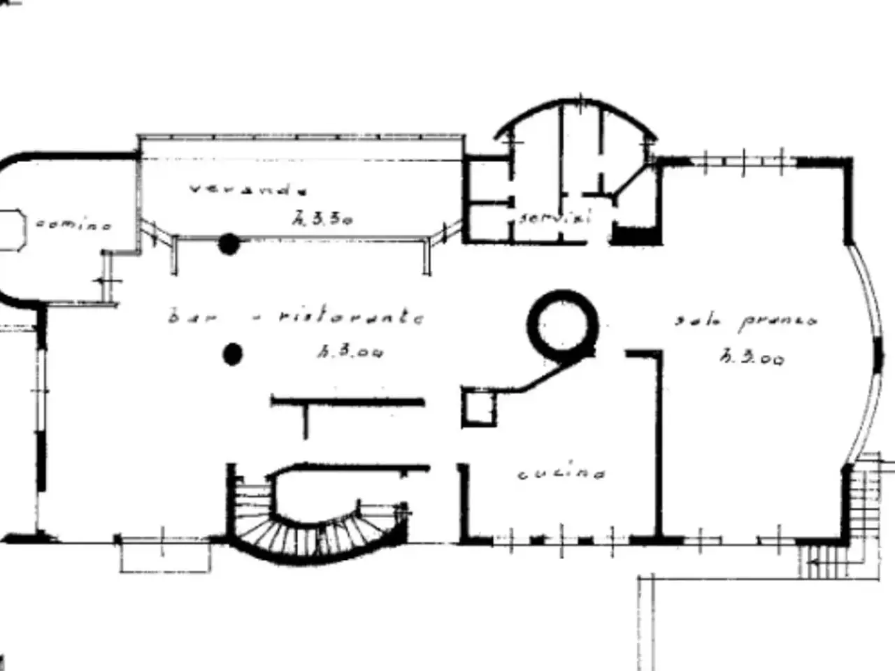 Palazzina commerciale in Via Casali Ledra 1, Artegna, {3} - Planimetria 1