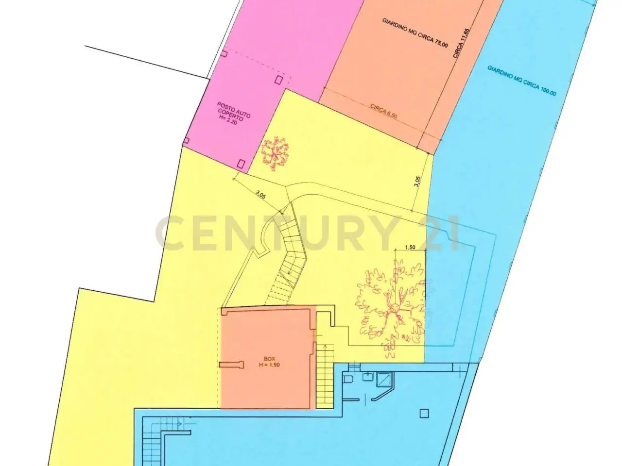 Negozio in Via V. Emanuele II 10, Vanzago, {3} - Planimetria 1