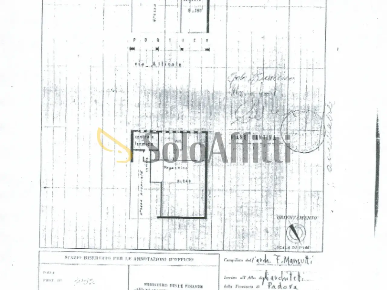 Negozio in Via Altinate, Padova, {3} - Planimetria 1