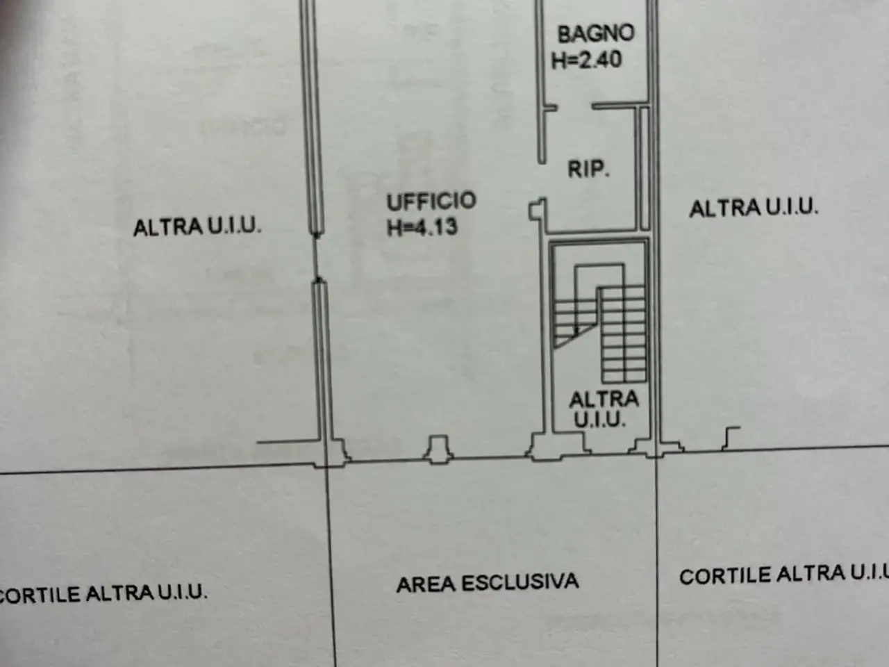 Ufficio in Via della Selvagreca 8/10, Lodi, {3} - Planimetria 1