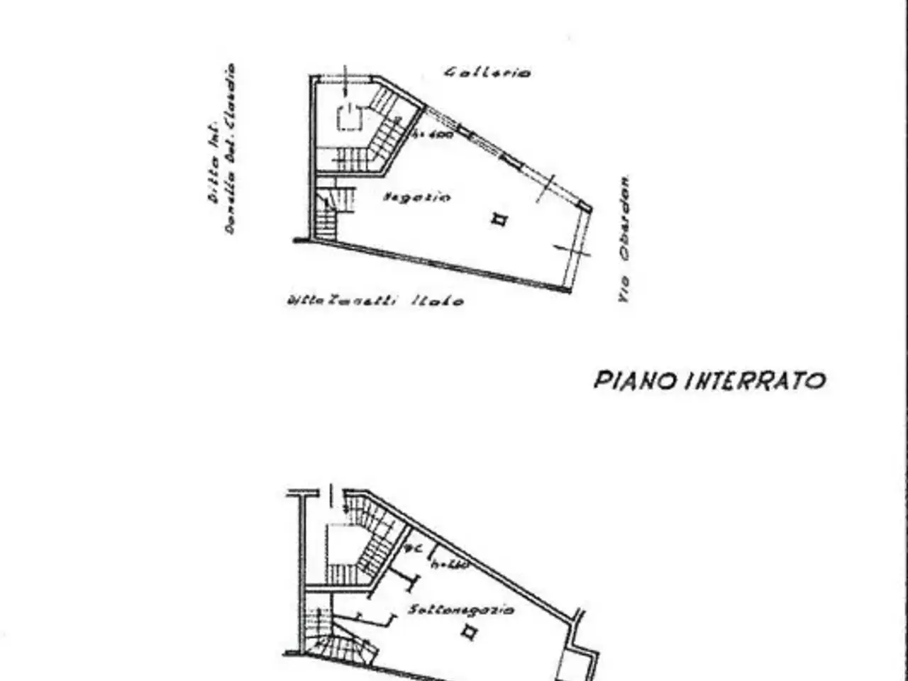 Negozio in Via Oberdan 18/B, Verona, {3} - Planimetria 1