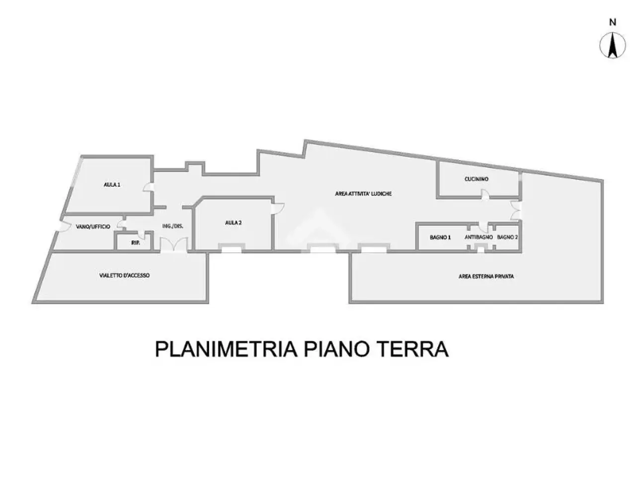 Negozio in Via degli Svevi 35, Conversano, {3} - Planimetria 1