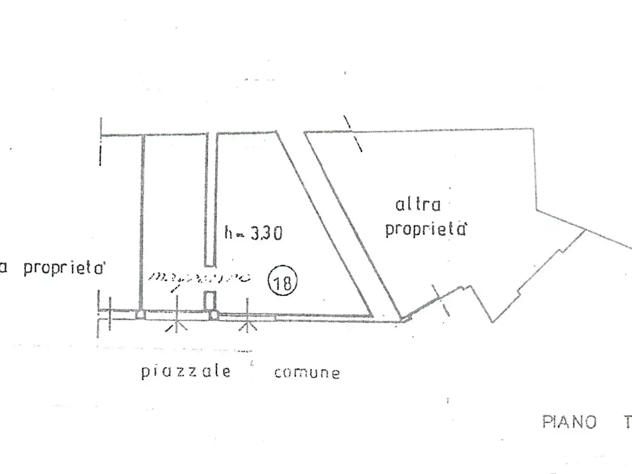 Locale commerciale in Achille Sclavo 53100, Siena, {3} - Planimetria 1