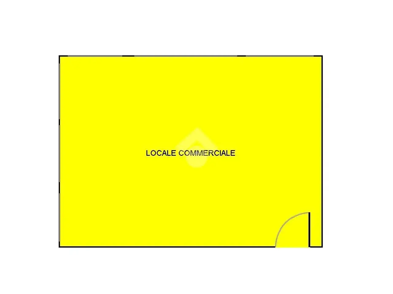 Negozio in Via Savigliano, Cherasco, {3} - Planimetria 1
