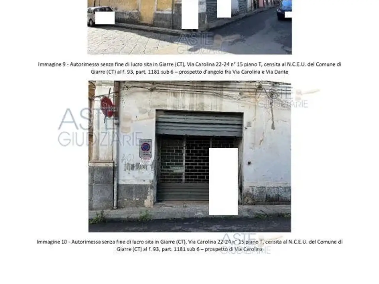 Garage in Via Carolina 22-24 22, Giarre, {3} - Foto 1
