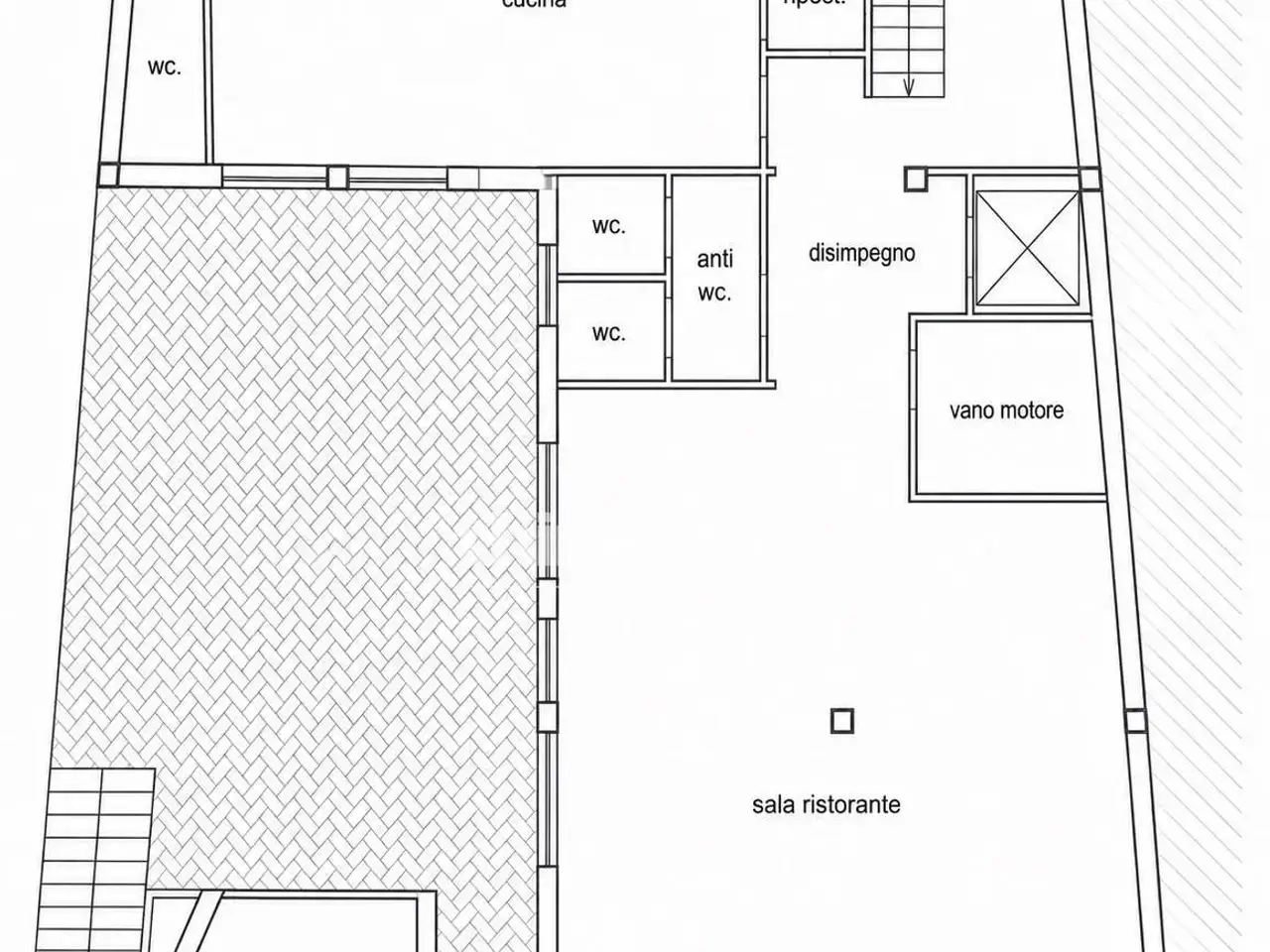 Albergo in Via Etnea, Nicolosi, {3} - Planimetria 1