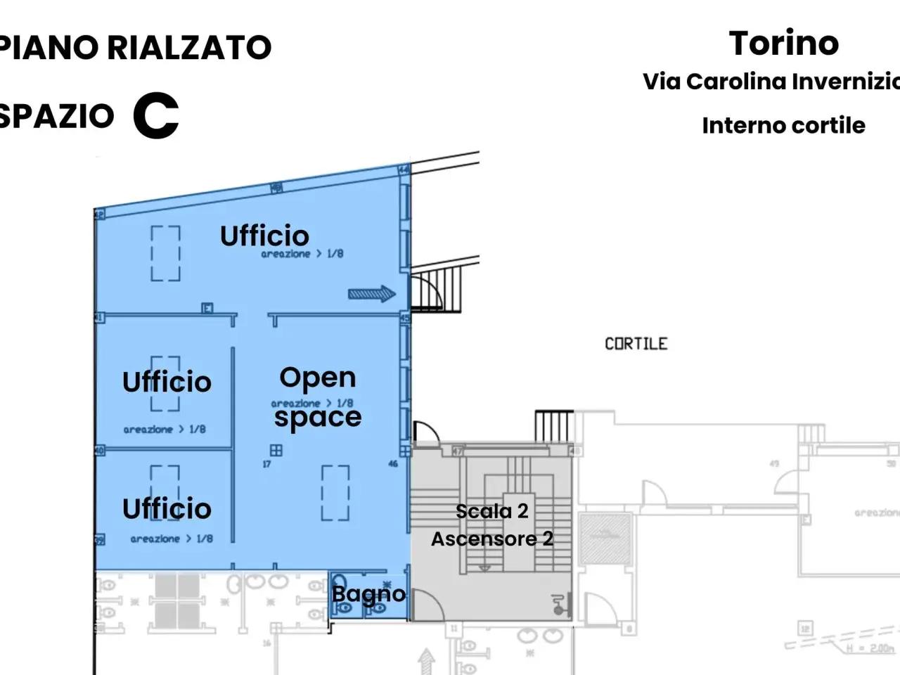 Ufficio in Via Carolina Invernizio 6, Torino, {3} - Foto 2