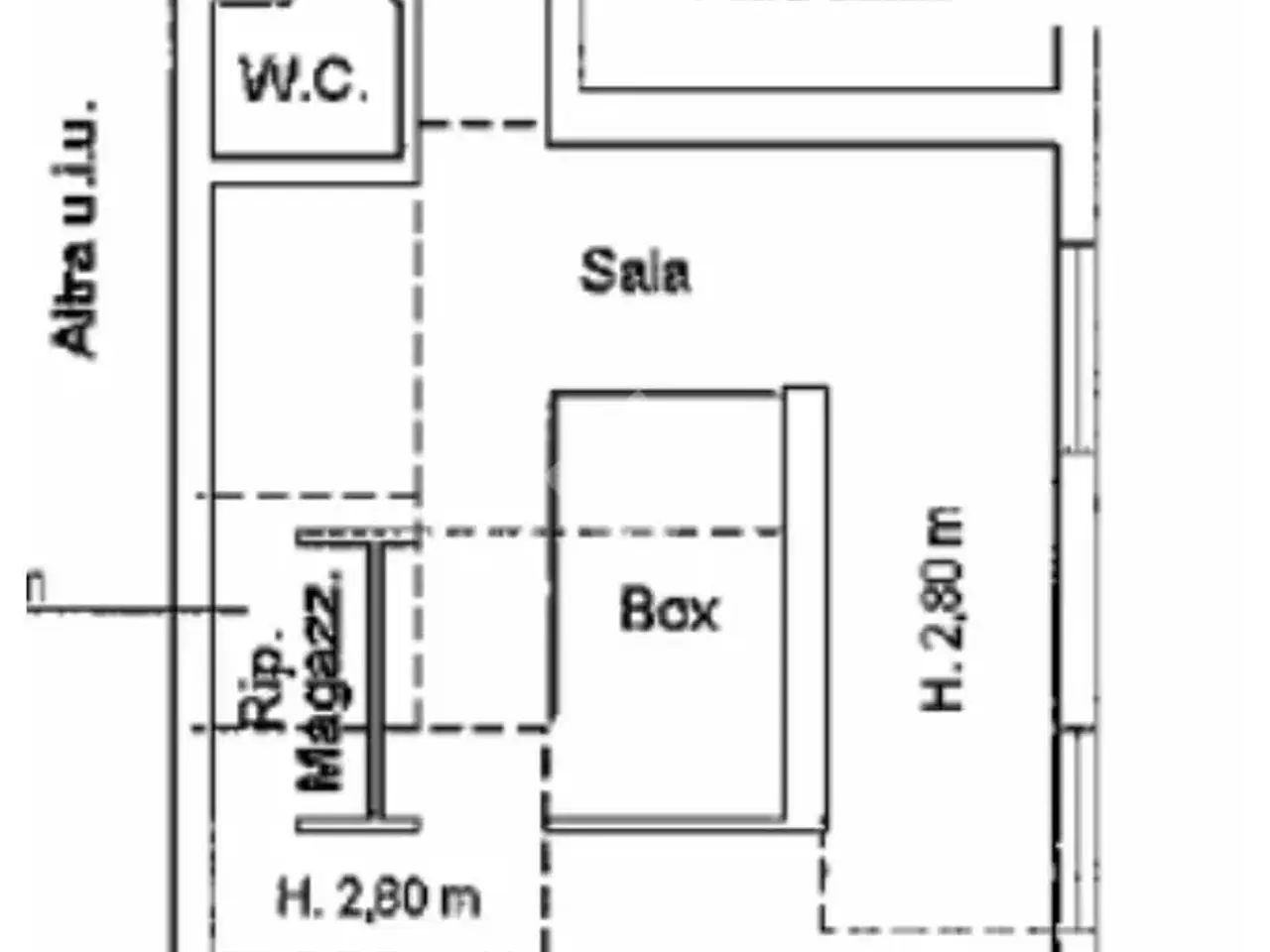 Negozio in Via Giovanni Falcone, Musile Di Piave, {3} - Planimetria 1