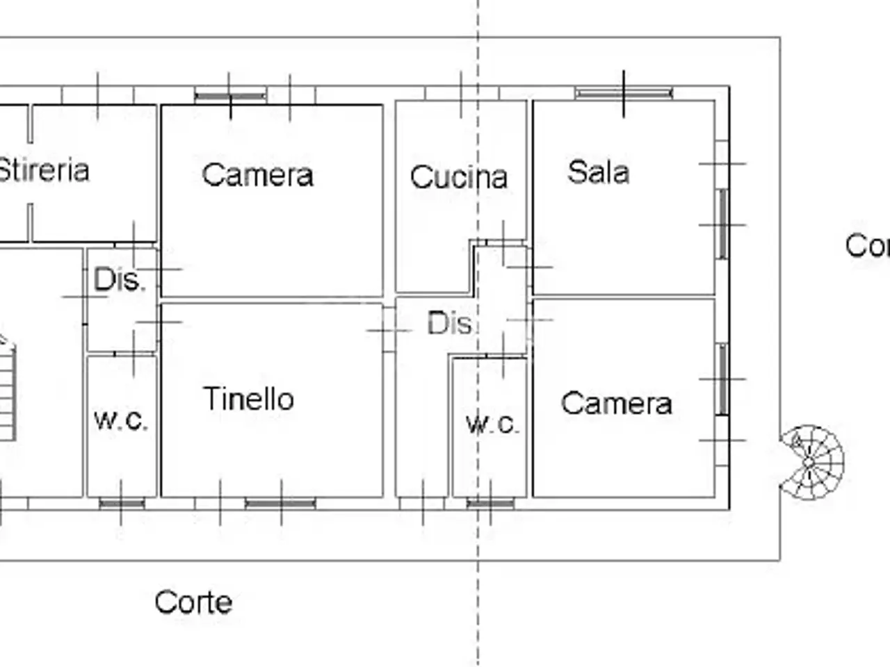 Negozio in Via Setificio 30, Aglie', {3} - Planimetria 1