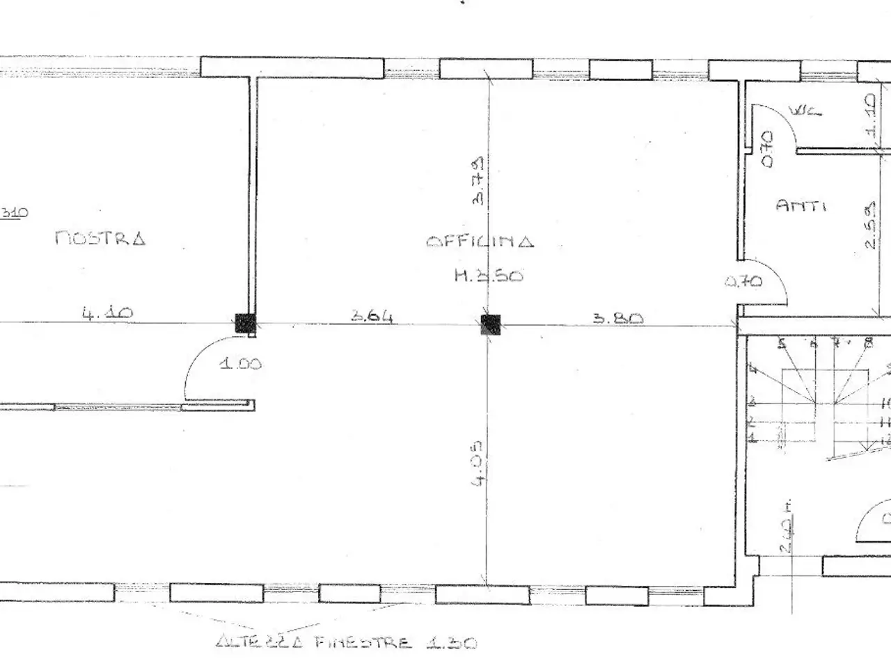 Capannone in Via Brentasecca, Dolo, {3} - Planimetria 1