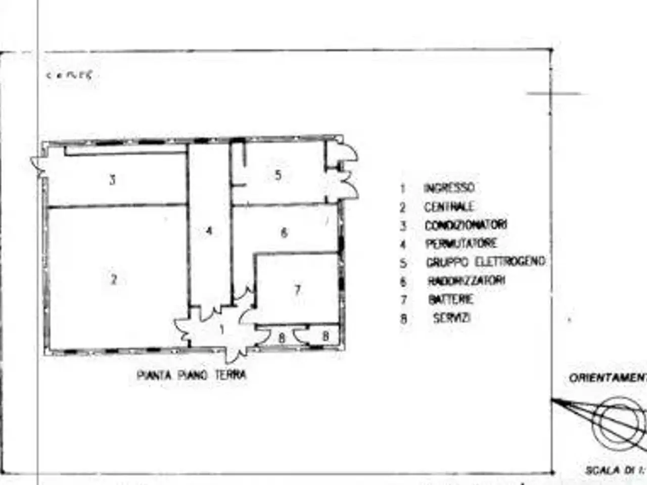 Palazzina commerciale in Via Adige 81, Melilli, {3} - Planimetria 1