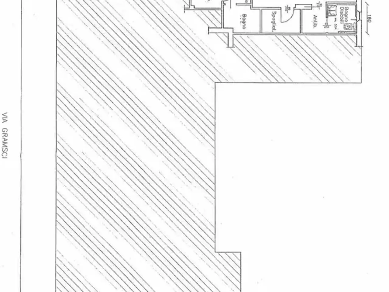 Bar in Viale Antonio Gramsci, Parma, {3} - Planimetria 1