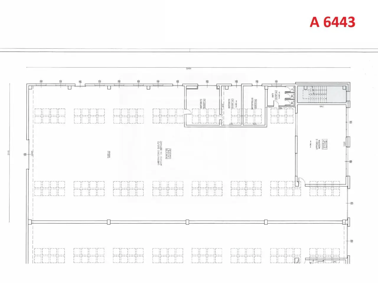 Capannone in Via Antonio Tegani 2, Reggio Emilia, {3} - Planimetria 1