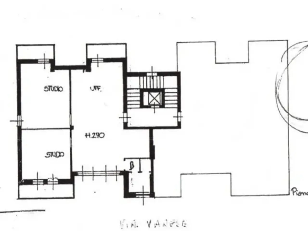 Ufficio in Via Varese, Gallarate, {3} - Planimetria 1