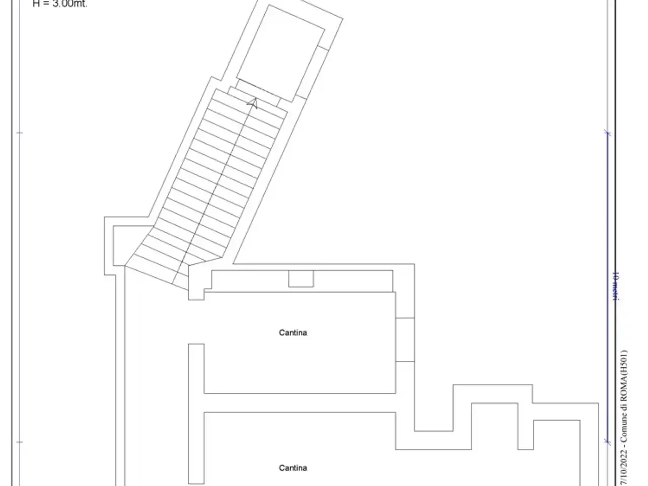 Negozio in Via Nomentana, Roma, {3} - Planimetria 1