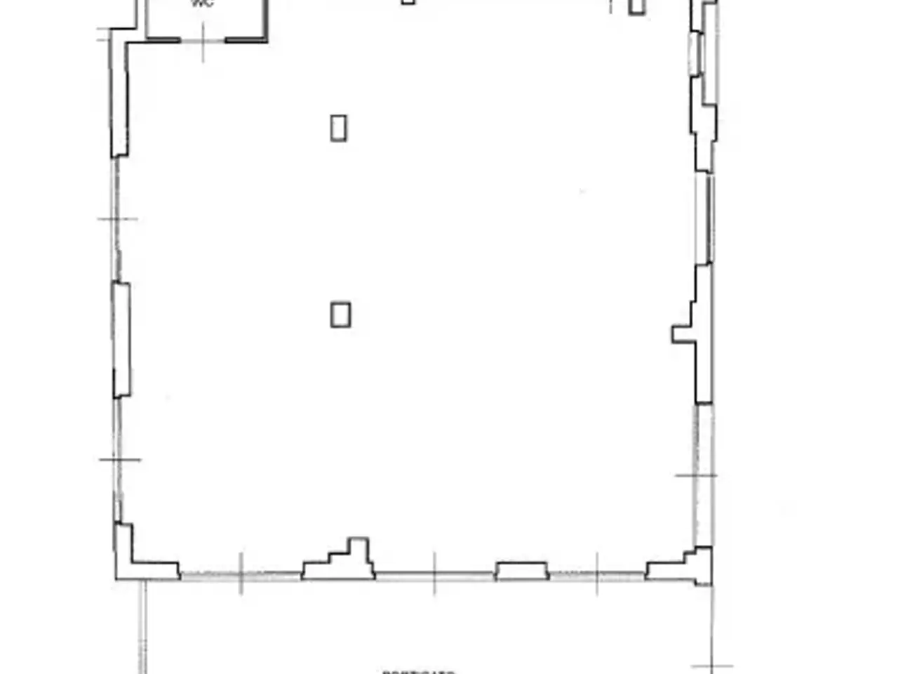 Negozio in Via Manfredonia, Foggia, {3} - Planimetria 1