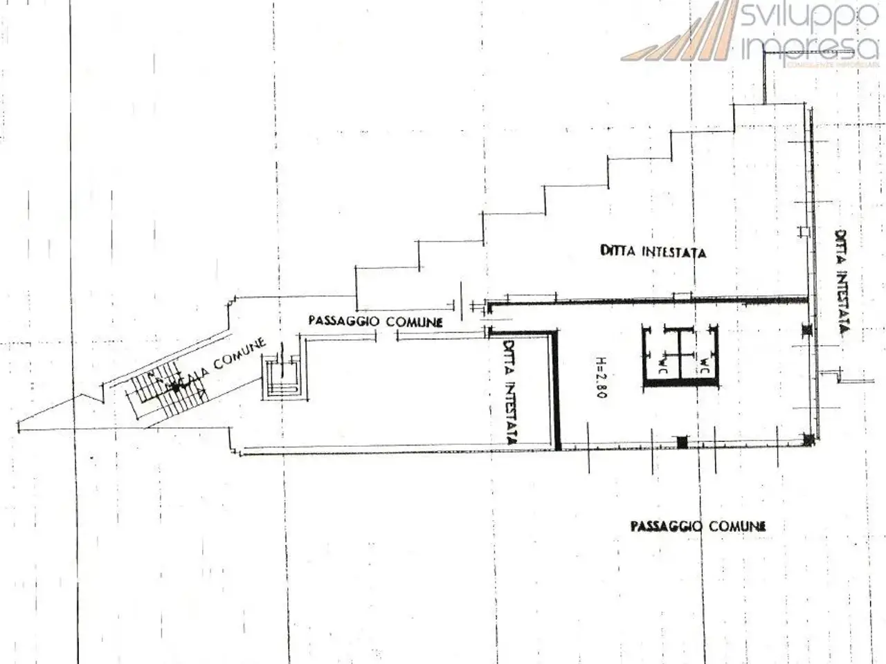 Ufficio in Via Risorgimento 32, Vimercate, {3} - Planimetria 1