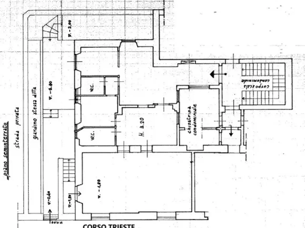Negozio in Corso Trieste, Roma, {3} - Planimetria 1