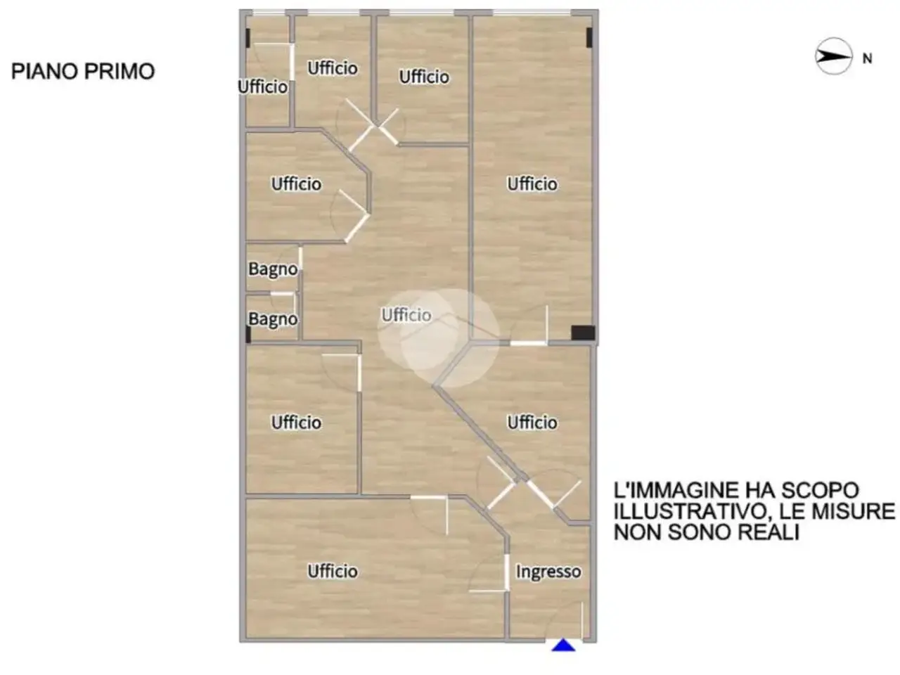 Ufficio in Via Pasubio 36, San Benedetto Del Tronto, {3} - Planimetria 1