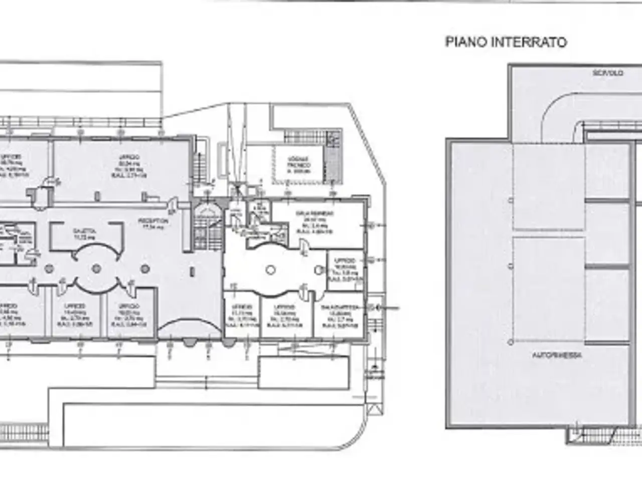 Ufficio in Corso Italia, Osio Sopra, {3} - Planimetria 1