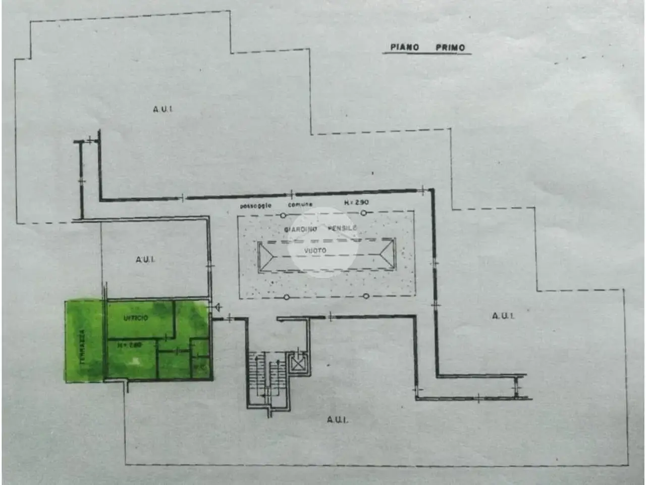 Ufficio in Via Guglielmo Marconi 133, Desenzano Del Garda, {3} - Planimetria 1