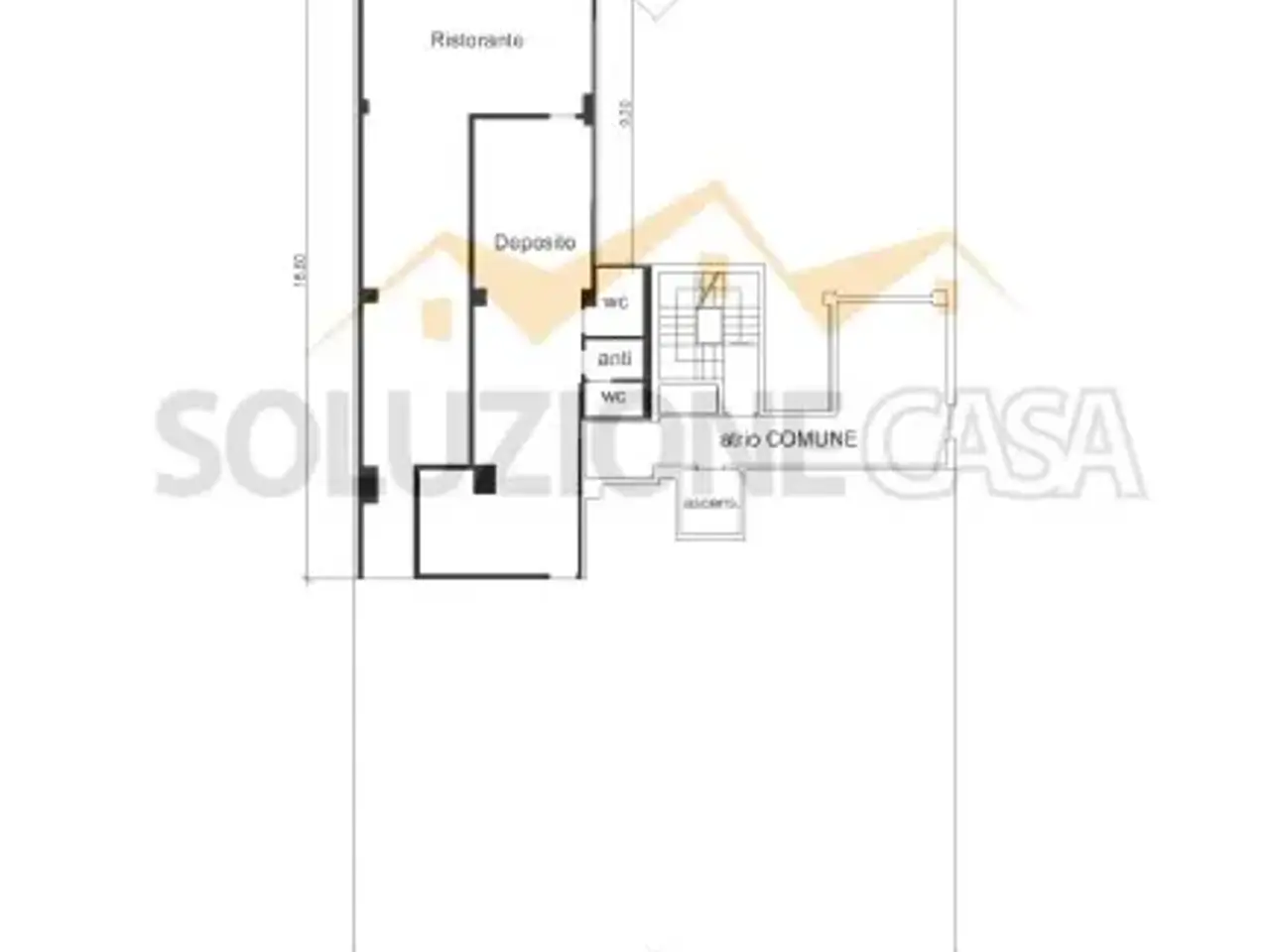 Negozio in , Trento, {3} - Planimetria 1
